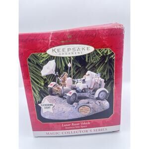 Hallmark Keepsake Ornament NASA Lunar Rover Vehicle Journey Into Space 1999 NIN